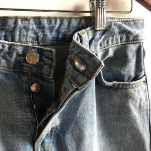 ASOS Monki Swedish Cropped Boyfriend Mom Jeans